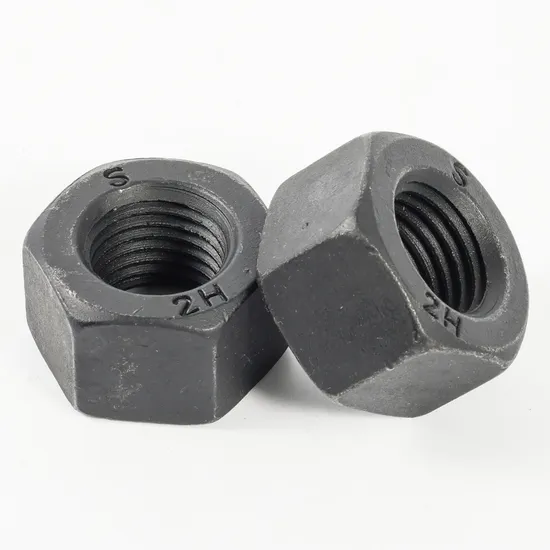  ASME/ANSI Blue Dyed Cadmium Plated Zinc-Aluminum Coated M3-M10 Aluminium Brass Stainless Steel A194 Grade 2h Heavy Hex Nut